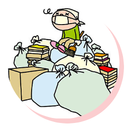 片づけられない部屋